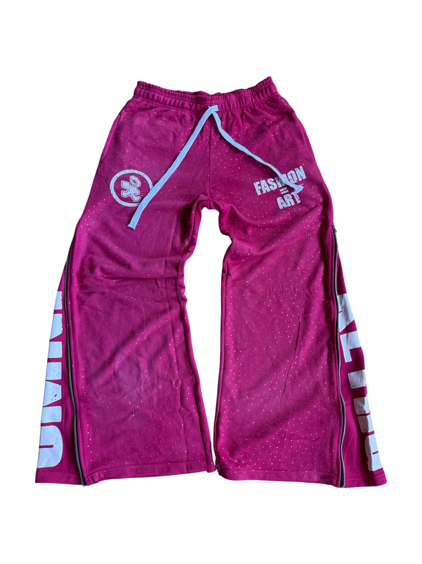 “FASHION IS ART” JOGGERS