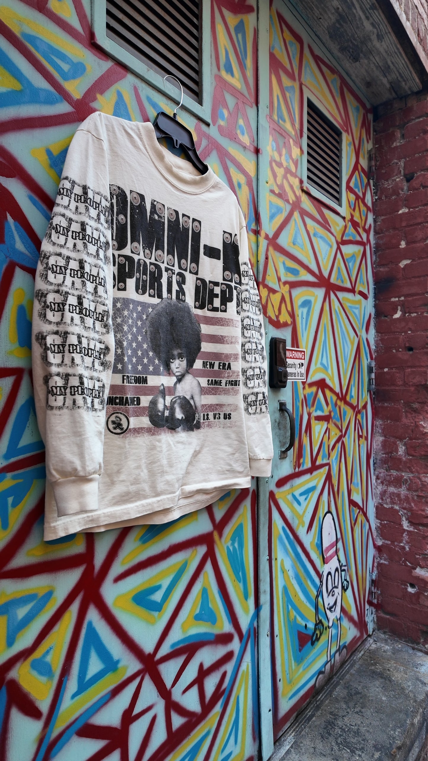 “U.S. vs US” Long Sleeve Graphic Tee