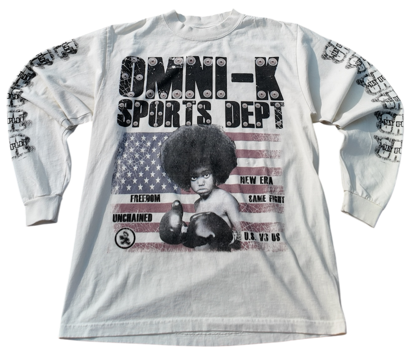 “U.S. vs US” Long Sleeve Graphic Tee