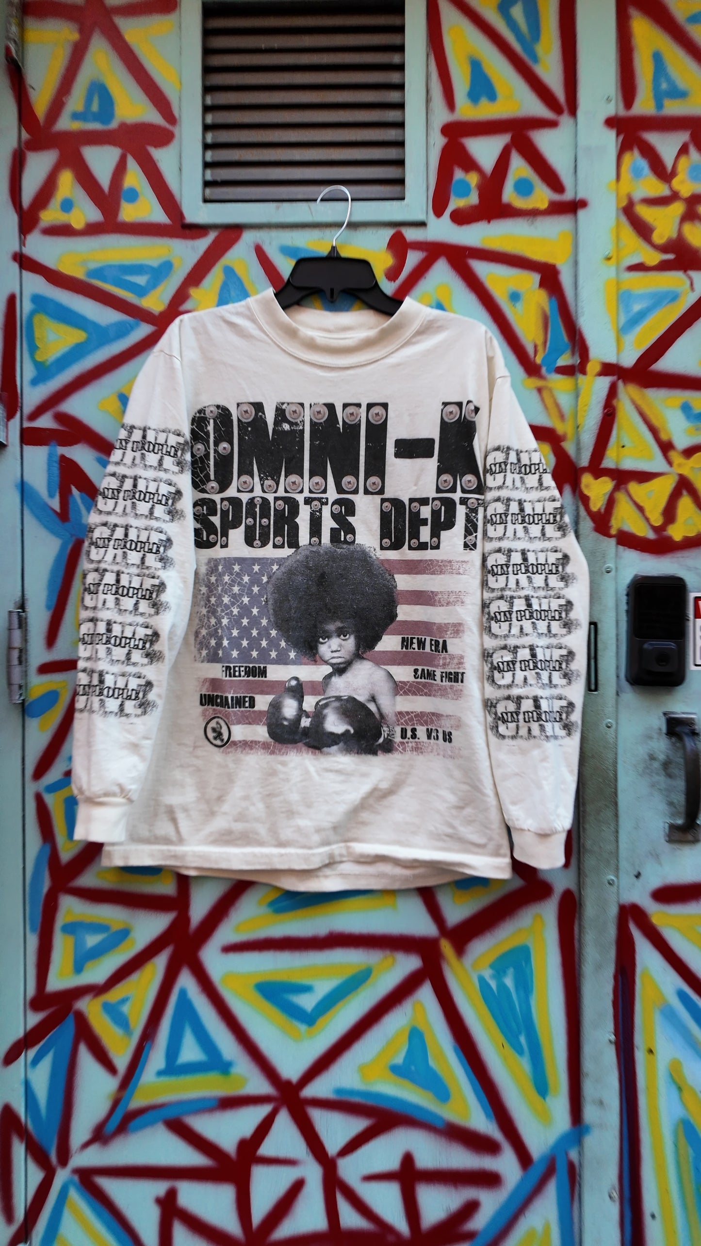 “U.S. vs US” Long Sleeve Graphic Tee