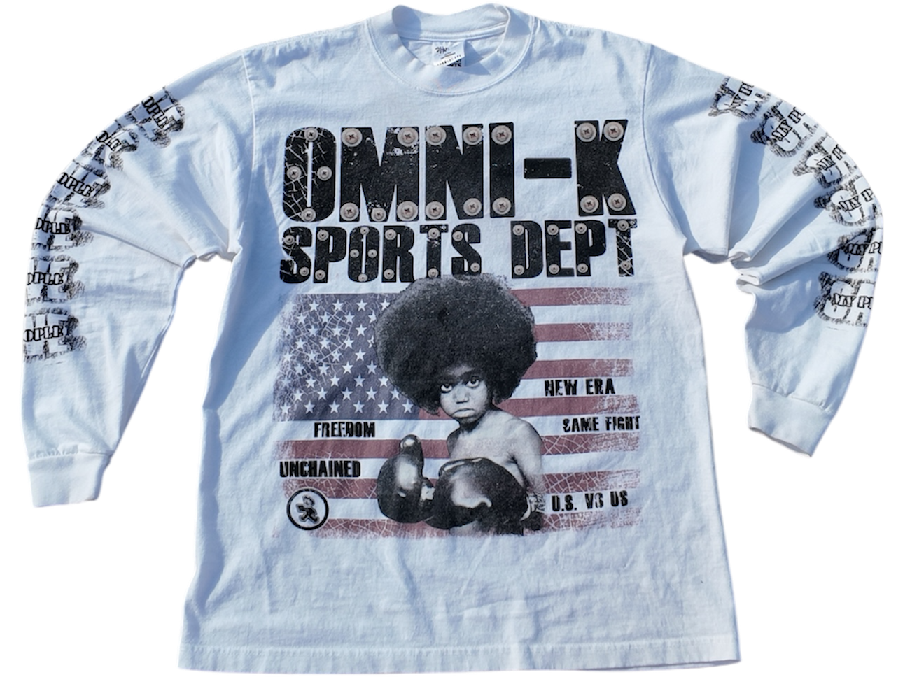 “U.S. vs US” Long Sleeve Graphic Tee