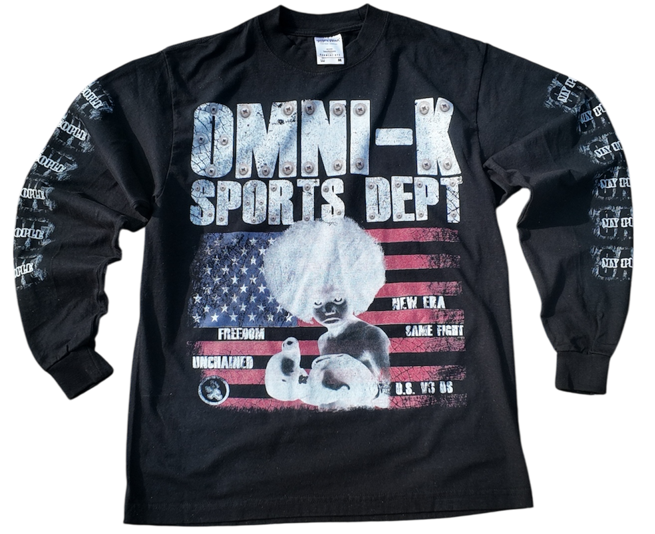 “U.S. vs US” Long Sleeve Graphic Tee