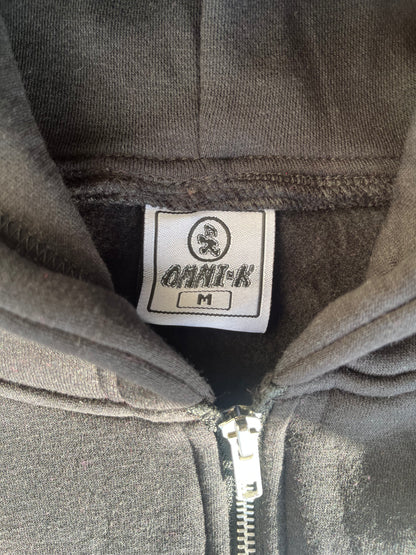 OMNI-K BLACK SPORTS CREST ZIPUP